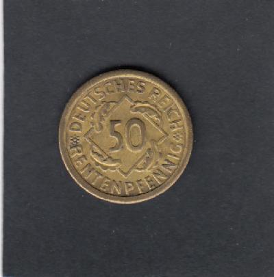 Beschrijving: 50 Rentepfennig 